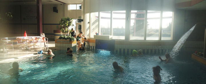 Waterloat binnen